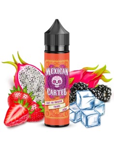 Fruit du dragon Fraise Mûre - Mexican Cartel - 50 ml et...