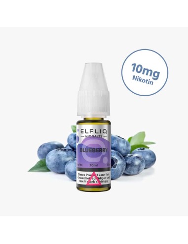 ElfLiq - Blueberry - Sel De Nicotine - Elf Bar - 10 ml
