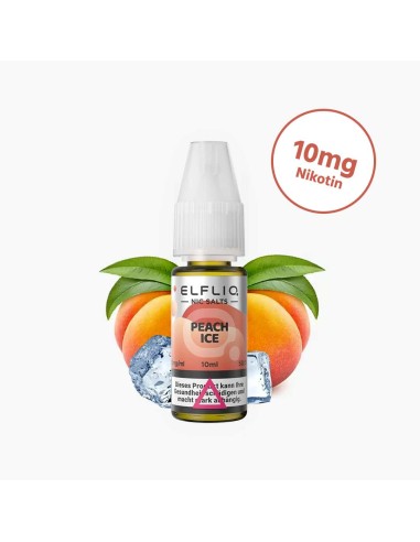 ElfLiq - Peach Ice - Sel De Nicotine - Elf Bar - 10 ml