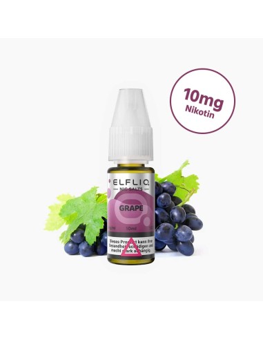 ElfLiq - Grape - Sel De Nicotine - Elf Bar - 10 ml