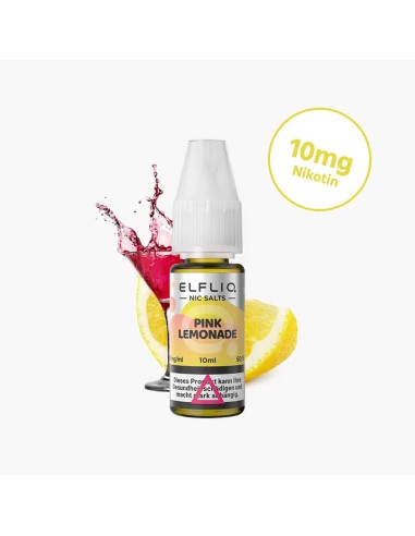 ElfLiq - Pink Lemonade - Sel De Nicotine - Elf Bar - 10 ml