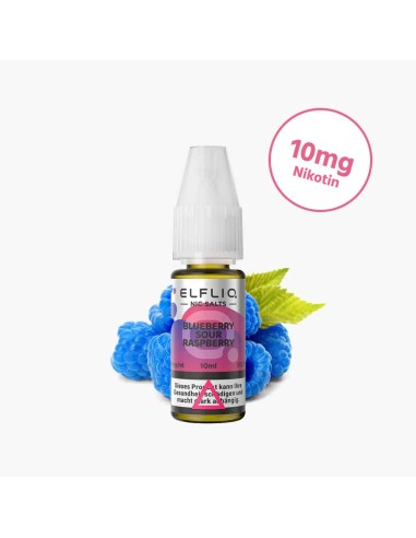 ElfLiq - Blueberry Sour Raspberry - Sel De Nicotine - Elf Bar - 10 ml