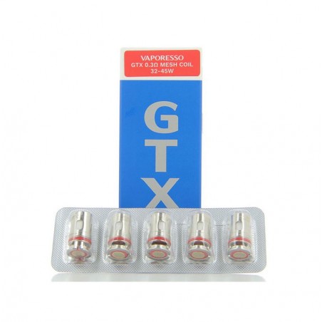 Pack de 5 résistances GTX - Target - PM80 - Vaporesso