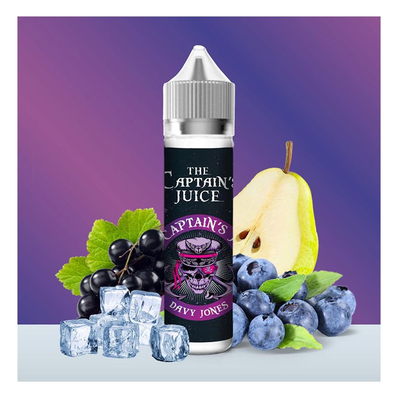 Davy Jones - The Captain's Juice - Shortfill 50 ml ou 100 ml