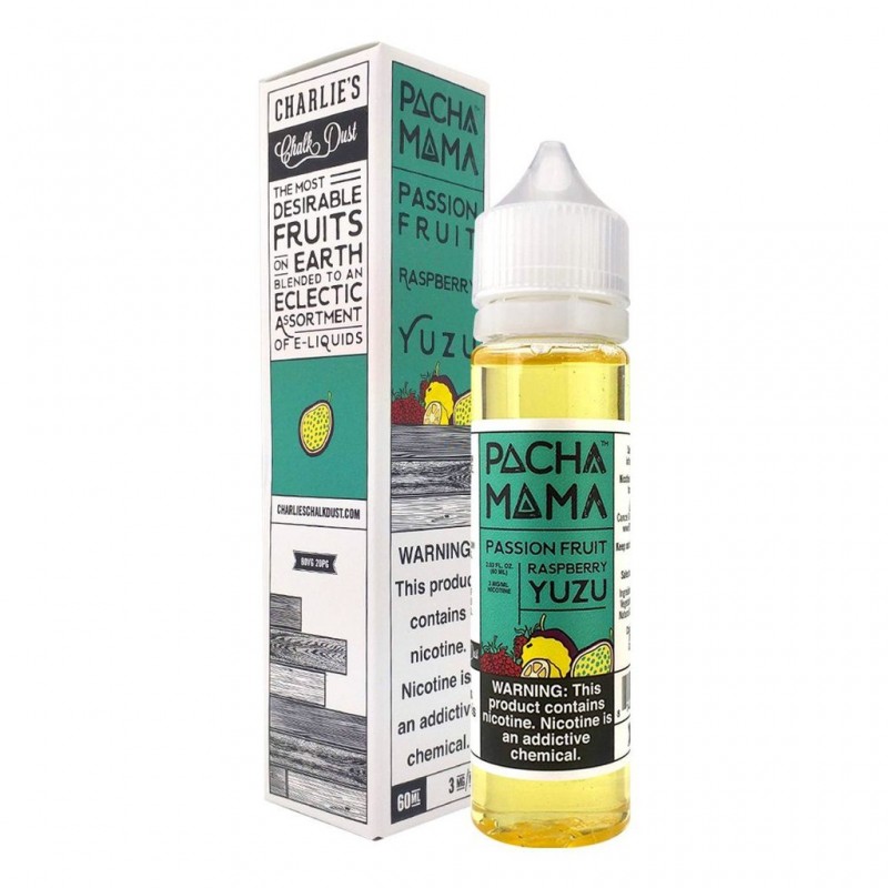 Passion Fruit Raspberry Yuzu - Pacha Mama - Charlie's Chalk - 50 ml